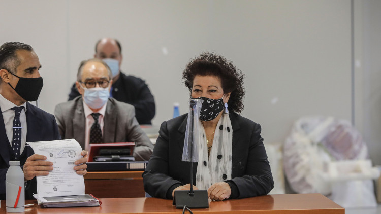 L'exdirectora de l'IVAM, Consuelo Císcar, durant el judici| Europa Press