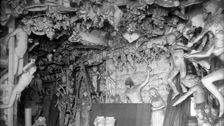 Taller de Gaudí a la Sagrada Família. © Ferran. Arxiu Històric del COAC