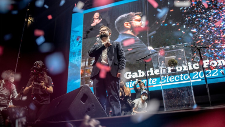 El guanuador de les eleccions a Xile, Gabriel Boric. Europa Press
