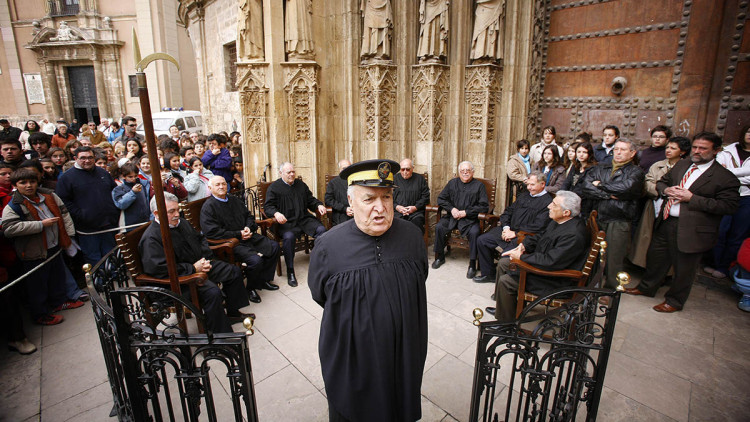 Tribunal de les Aigües, a València. Mikel Ponce