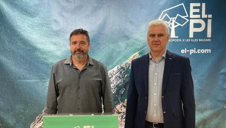 Tolo Gili i Josep Melià, líders del PI. Europa Press