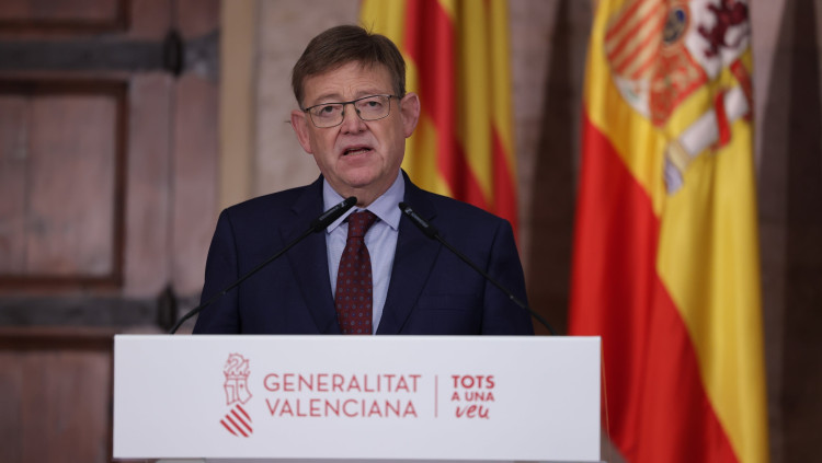 El president valencià Ximo Puig. Europa Press