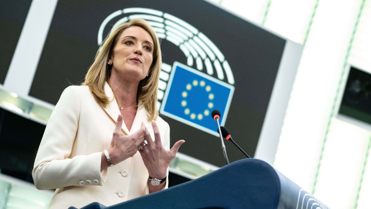 Roberta Metsola, nova presindeta del Parlament Europeu. Agència Catalana de Notícies