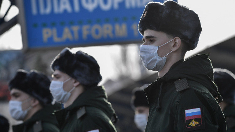 Militars russos a Crimea. Europa Press