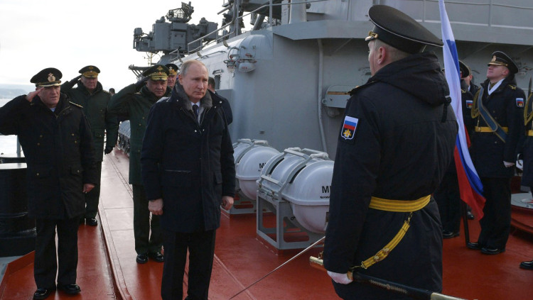 El president rus, Vladímir Putin, en una visita a Crimea. Europa Press