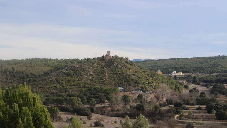 El castell del Vinalopó, a la Serra de Mariola. Manuel Lillo