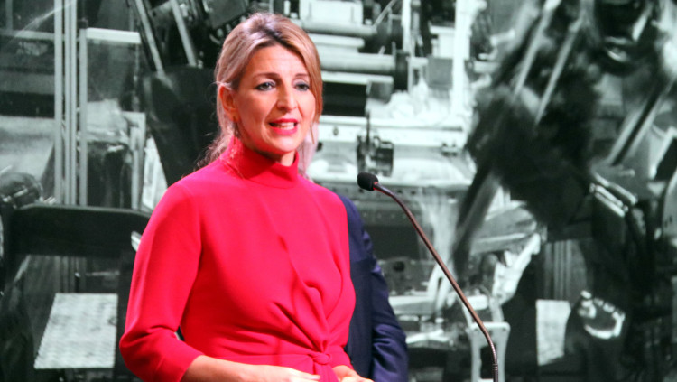 Yolanda Díaz, vicepresidenta del Govern espanyol. Agència Catalana de Notícies