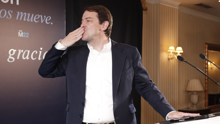 El candidat del PP a les eleccions de Castella i Lleó, Alfonso Fernández Mañueco. Europa Press