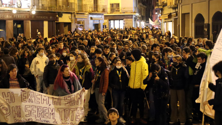 Manifestació a Barcelona. Agència Catalana de Notícies