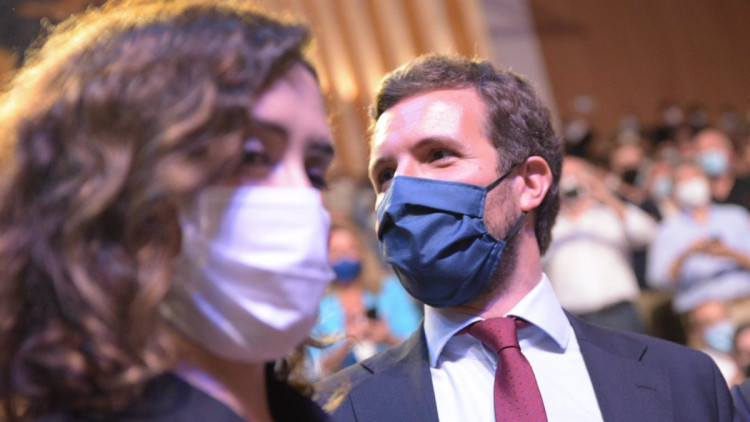 Isabel Díaz Ayuso i Pablo Casado| Europa Press