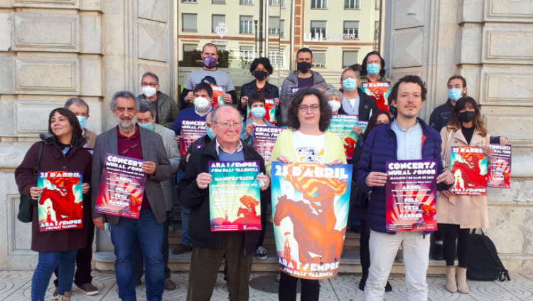 Els actes del 25 d'Abril s'han presentat aquest dimecres al matí a Castelló.