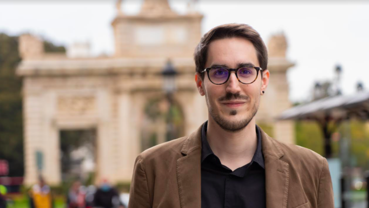 Joan Sanchis, autor de 'Quatre dies'.. Jesús Targa