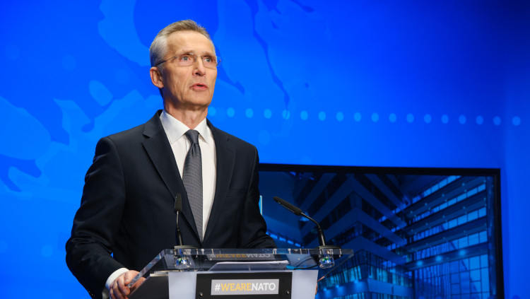 Jens Stoltenberg, secretari general de l'OTAN. Agència Catalana de Notícies