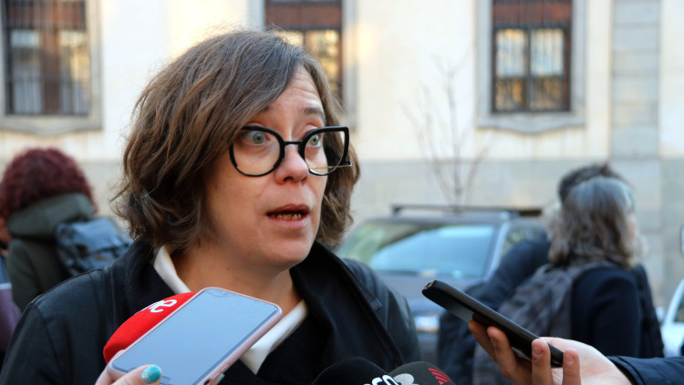 La diputada Eulàlia Reguant. Agència Catalana de Notícies