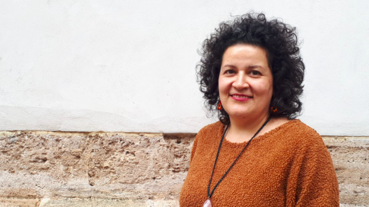 Marcela Bahamón, de l'Associació Intercultural de Professionales de la Llar i les Cures