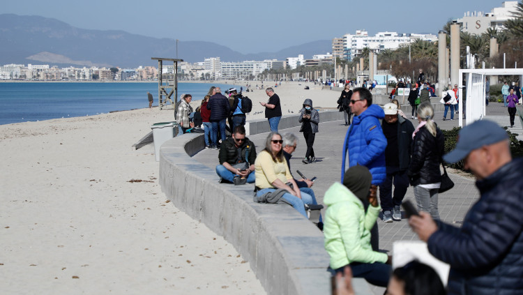 Turistes a Palma. Europa Press