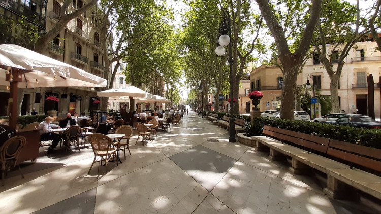 Establiments al centre de Palma. Europa Press