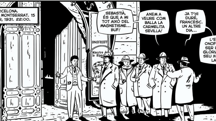Vinyeta d''El Cercle de Loplop', de Sebastià Roig i Toni Benages