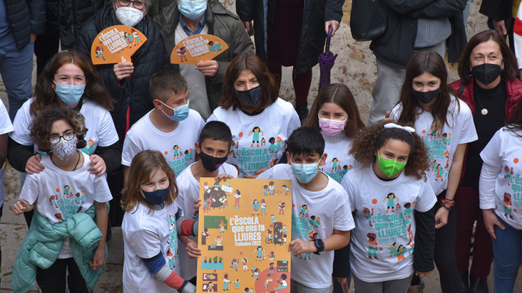 Acte de presentació de les trobades a la Nau de València|Escola Valenciana