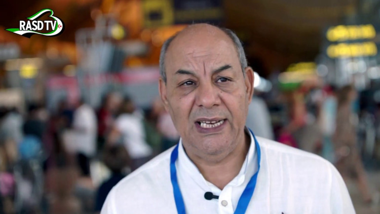 Abidin Bucharaya, representant del Front Polisario a Catalunya