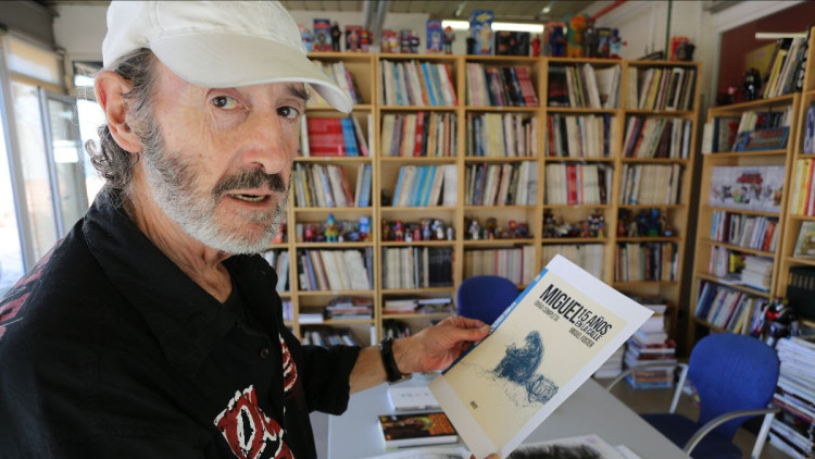 El dibuixant Miquel Fuster