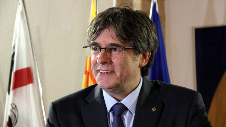 El president Puigdemont a Sardenya. Agència Catalana de Notícies