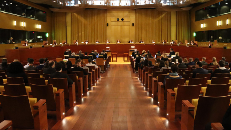 Sala de plens del TJUE. Agència Catalana de Notícies