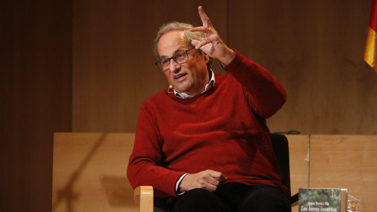 El president Quim Torra. Agència Catalana de Notícies