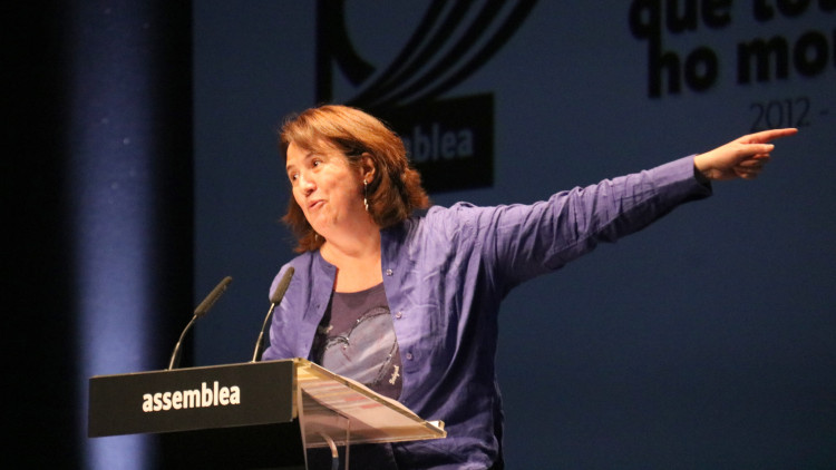 Elisenda Paluzie, presidenta de l'ANC. Agència Catalana de Notícies
