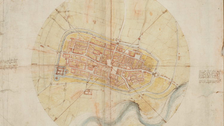 El mapa d'Imola que Leonardo Da Vinci va fer per Cèsar Borja és el primer plànol zenital de la història