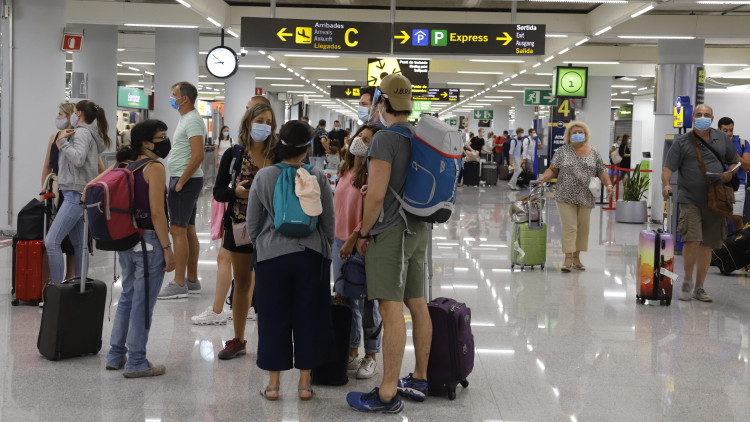Aeroport de Son Sant Joan, a Palma. Europa Press