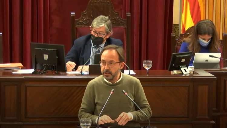 El portaveu de Més per Menorca, Pep Castells. Europa Press