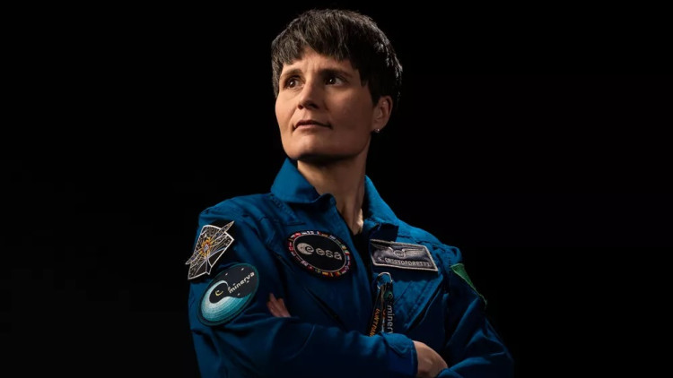 L'astronauta italiana Samantha Cristoforetti. Der Spiegel