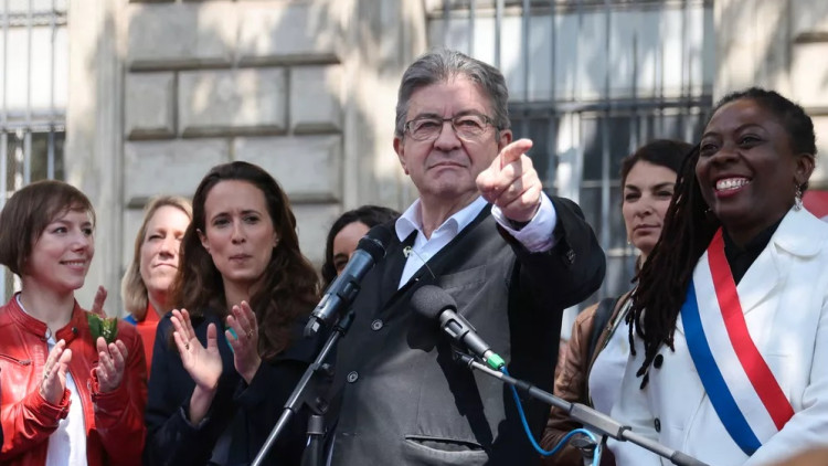 Jean-Luc Mélenchon. Der Spiegel
