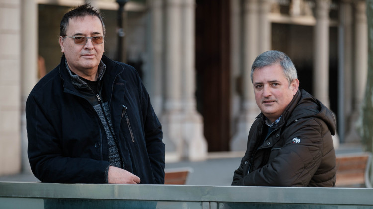 Miquel Macià i Pep Martí. Adrià Costa/NacióDigital