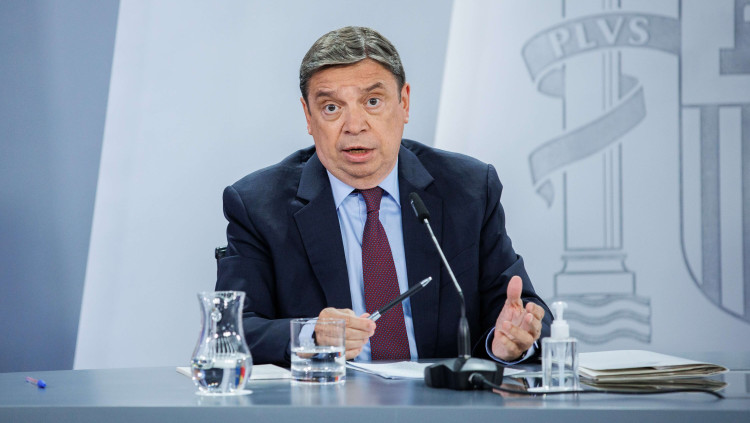 El ministre espanyol d'Agricultura, Luis Planas. Europa Press