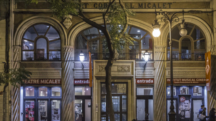 Façana de la Societat Coral El Micalet| Miguel Lorenzo. Miguel Lorenzo