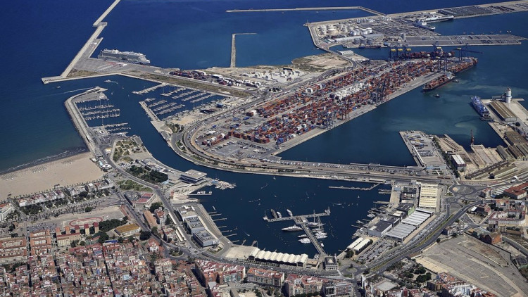 Imatge àrea del port de València| Europa Press