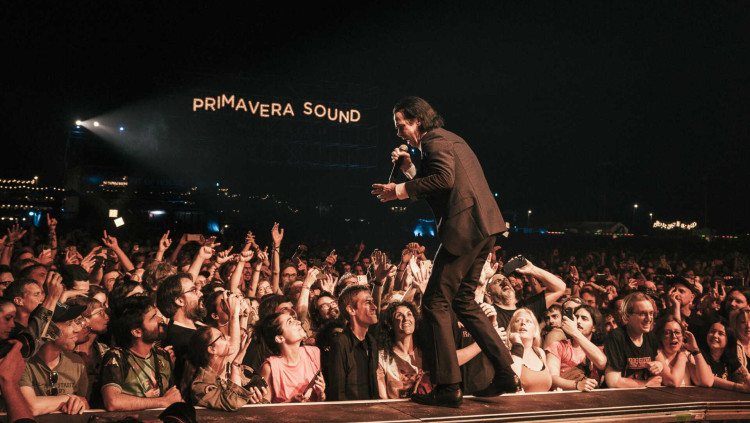 Nick Cave a l'escenari| EL TEMPS