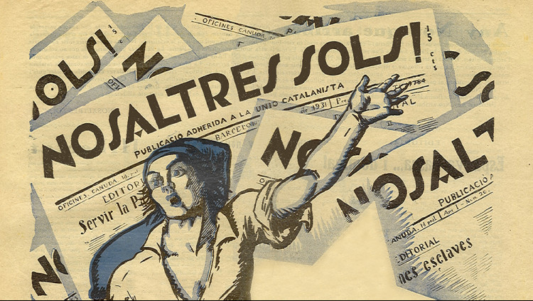 Portada del butlletí de Nosaltres Sols! publicat el 30 de desembre de 1931