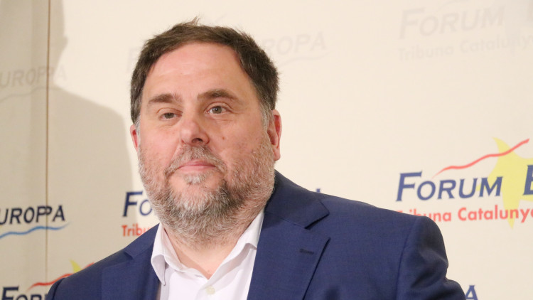 Oriol Junqueras. Agència Catalana de Notícies