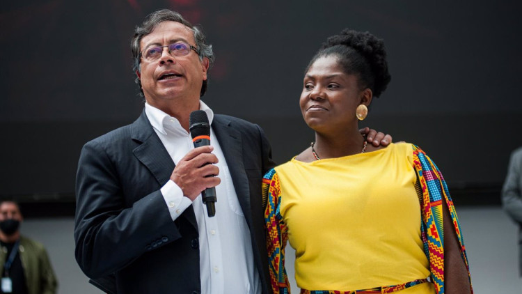 El futur president de Colòmbia, Gustavo Petro, i la futura vicepresidenta, Francia Márquez| Europa Press