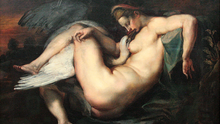 Leda i el cigne de Peter Paul Rubens