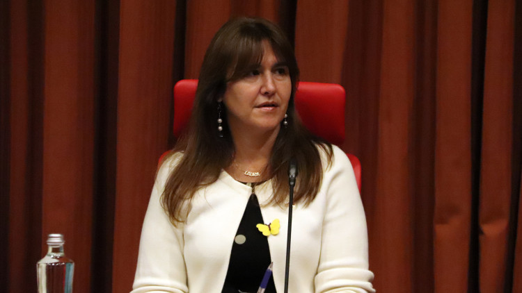 La presidenta del Parlament, Laura Borràs. Agència Catalana de Notícies