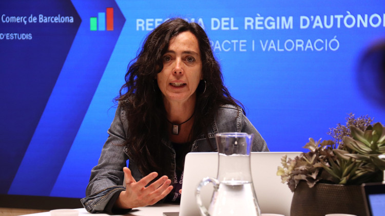 Mònica Roca, presidenta de la Cambra de Comerç de Catalunya. Agència Catalana de Notícies