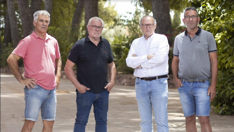 Juan Carlos Salinas, Emilio Expósito, Fernando Medina i Jorge Hernández són els membres de la candidatura valenciano-extremenya. Chiara Gianforte