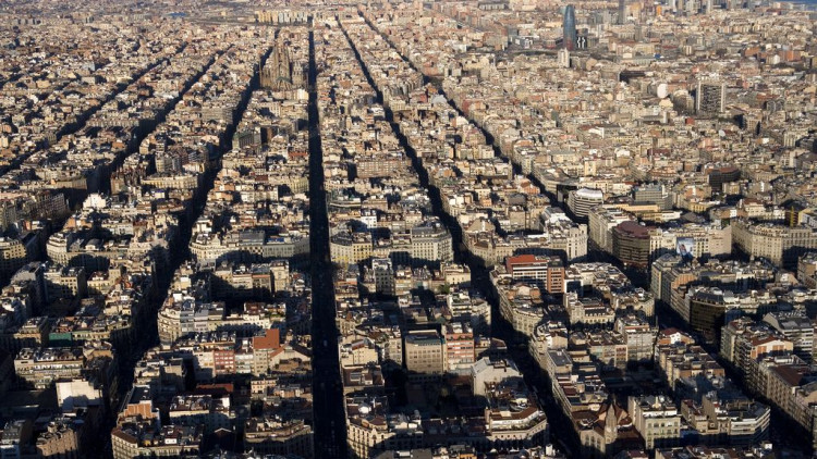 Vista de l'Eixample, barri acomodat de Barcelona| Europa Press