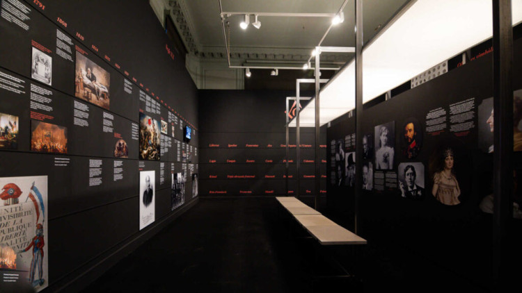 Un dels fragments de l'exposició