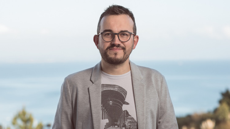 Carlos Callón, l'autor de l'obra 'O libro negro da lingua galega| Edicións Xerais