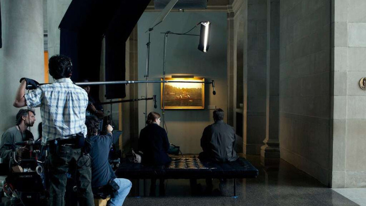 Gravació de House of Cards a la National Gallery of Art de Washington D.C. NGA.